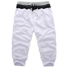 Free Shipping 2015 New Men Casual Sports Shorts loose male trousers Harem shorts 4 Color S