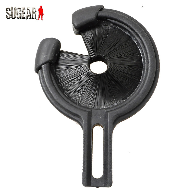 High quality Black Medium Size Rated 5 0 Bow Arrow Rest Whisker Biscuit Arrow Replacement Brush