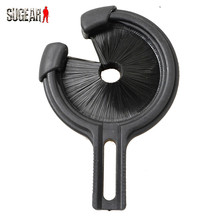 High quality Black Medium Size Rated 5 0 Bow Arrow Rest Whisker Biscuit Arrow Replacement Brush
