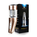 USB Charge Full Automatic Retractable Best Male Masturbator Thrusting Rotation Masturbador Masturbation Cup Sex Machine For