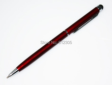 Metal 2 In 1 Capacitive Screen Stylus Pen Pens Touch Pen For IPAD IPHONE Tablet PC