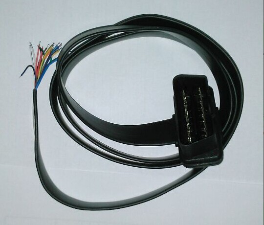 Wholesale OBD 2 OBD2 OBD-II Opening Cable 16 Pin Female Extension Connector Diagnostic Extender 100cm (5)
