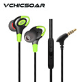 In Ear Earphones Super Bass Stereo Headphones with Microphone Waterproof Sports Headset for Computer Mobile Phone