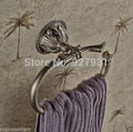 Free Shipping Wholesale And Retail Antique Brass Wall Mounted Towel Ring Unique Design Bathroom Bath Towel