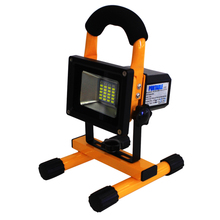 Flood Lights Rechargeable led floodlight Lithium-ion Battery 10w 15W 20W 30W Flood Lamp Portable Flood light lamp Ip65 90-260v
