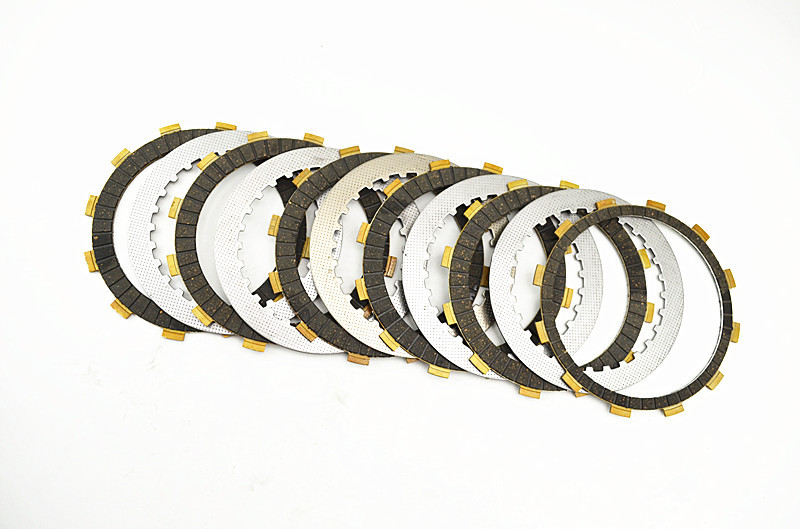 A set friction plates steel plate Motorcycle parts clutch plates friction discs FOR HONDA CB400 VTEC400