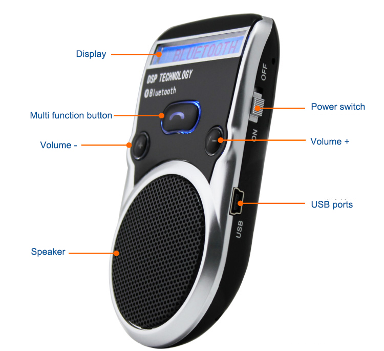 Free Shipping Solar Powered Bluetooth Car Kit LCD Display Hands Free Bluetooth Speaker with car harger Libres Bluetooth Car Kit Free Shipping Solar Powered Bluetooth Car Kit LCD Display Hands Free Bluetooth Speaker with car harger Libres Bluetooth Car Kit