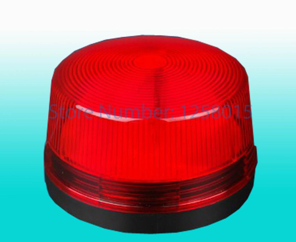 Mini Red Strobe Siren Indoor Outdoor Wired Alarm Siren with Strobe
