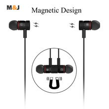 New Bluetooth 4.1 Wireless Sport Running Earphone Stereo In-ear Magnet Earbud With Microphone Earphone For iphone PK Awei A920BL