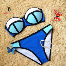 Bikini 2016 Sexy Swimwear Women Push Up Bikinis Set Low Waist Swimsuit Bathing Suit Maillot De Bain Biquini BJ092