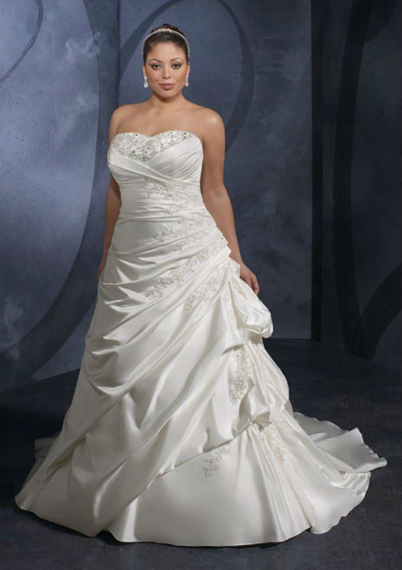 Wedding Discount Bridal Gowns popular special bridal gown buy cheap lots graceful a line plus size wedding dress for big women occasion back