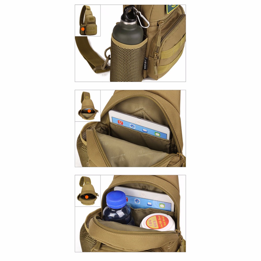 men's messenger bag with water bottle holder