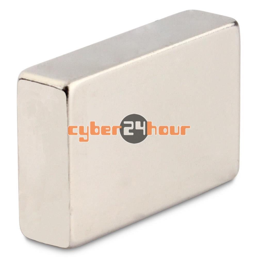 Гаджет  1pc N50 Strong Block Cuboid Rare Earth Neodymium Magnets 40mm x 25mm x 10mm None Строительство и Недвижимость