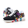 2016Men Casual Shoes Mens Women Genuine Leather Trainers Breathable Flats Walking Shoes Zapatillas Hombre Fashion Shoes