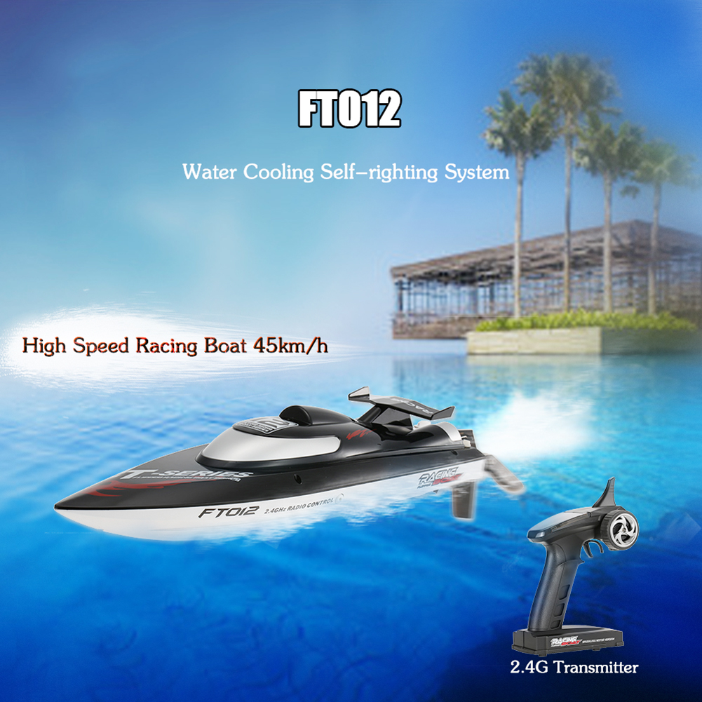 feilun ft012 2.4 g 4ch brushless rc racing boat