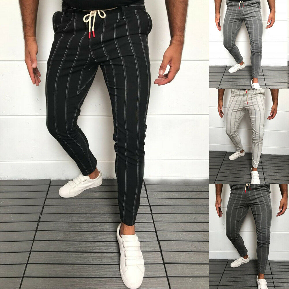 mens striped dress pants