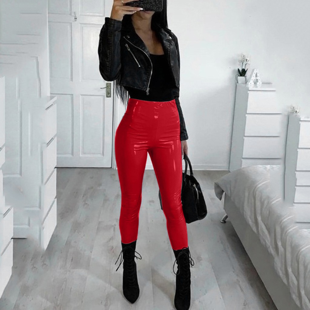 red leather bottoms