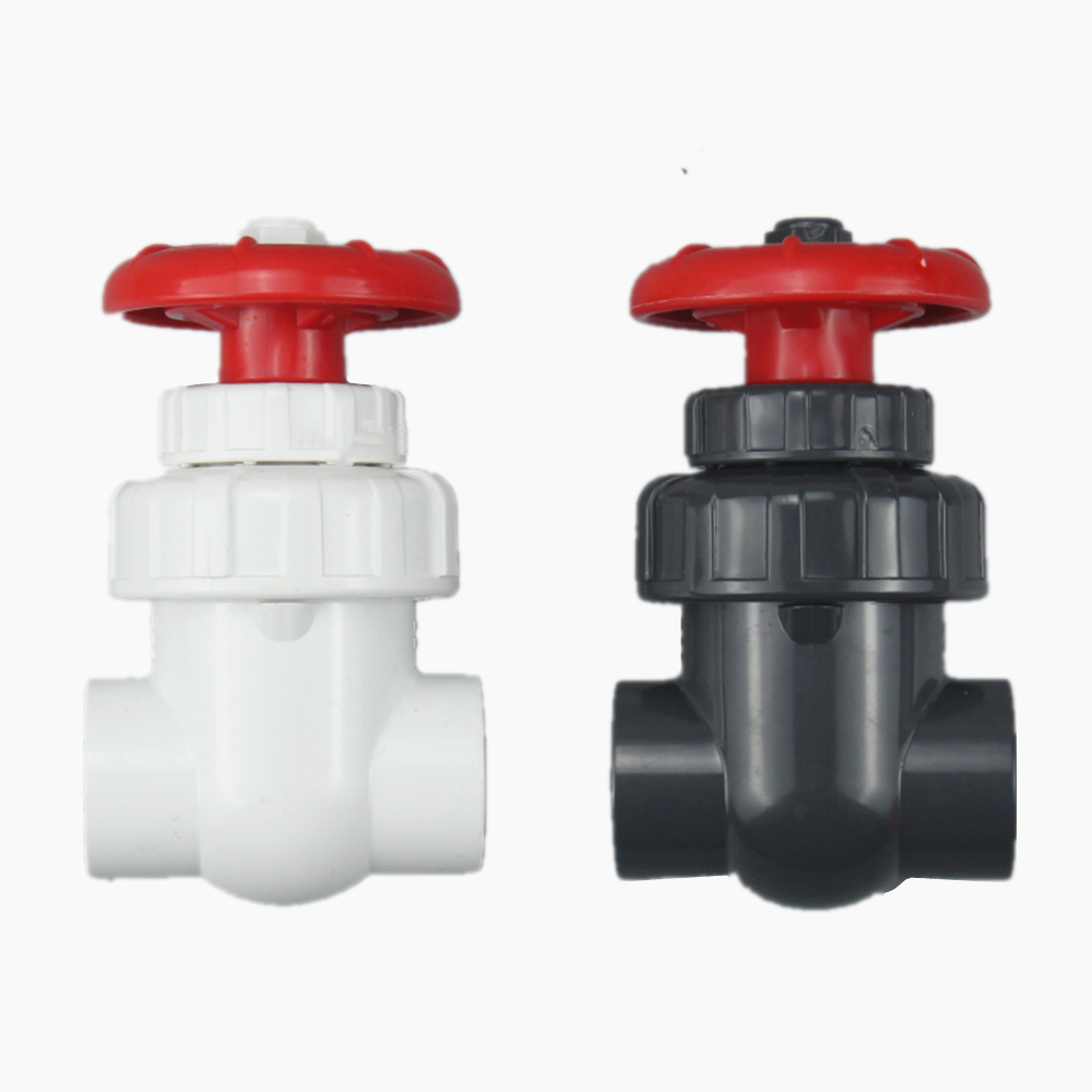 UPVC plastic gate valve flow control 