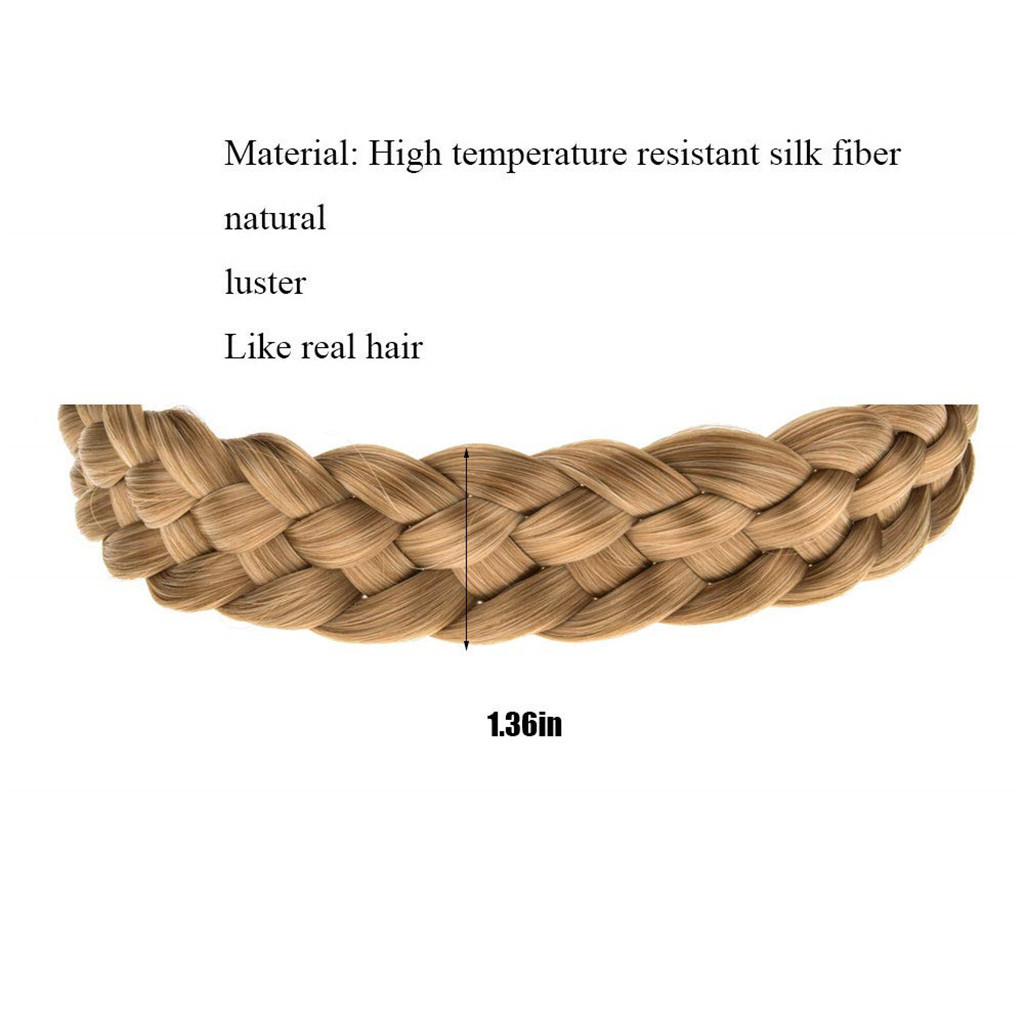 Vintage Braided Hair Band for Women & Girls