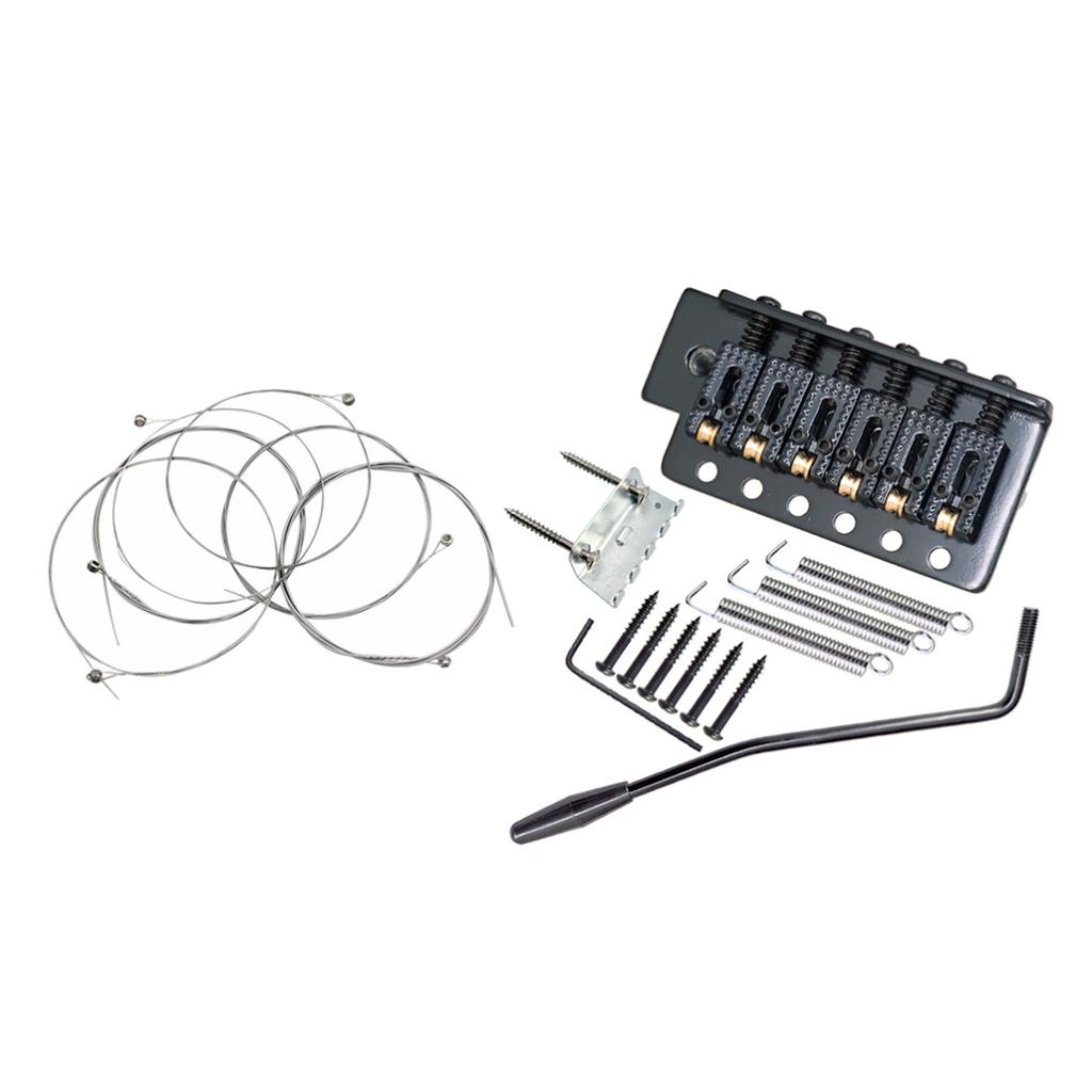 electric guitar tremolo trem bridge strings set for st guitar