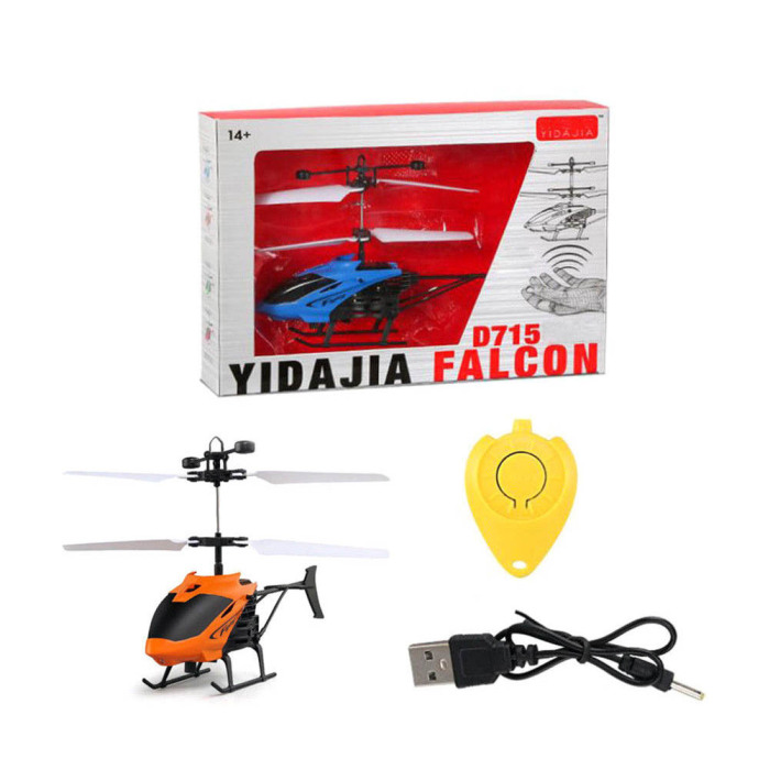 Mini-Hubschrauber-Induktions-Flugzeug-Fernbedienung RC Drone W Flash Light