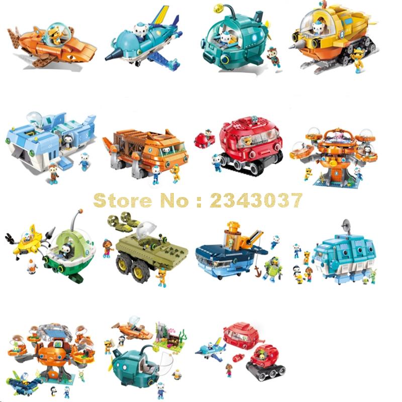 Anime Octonauts Octopod GUP Building Blocks Action Figures, 48% OFF