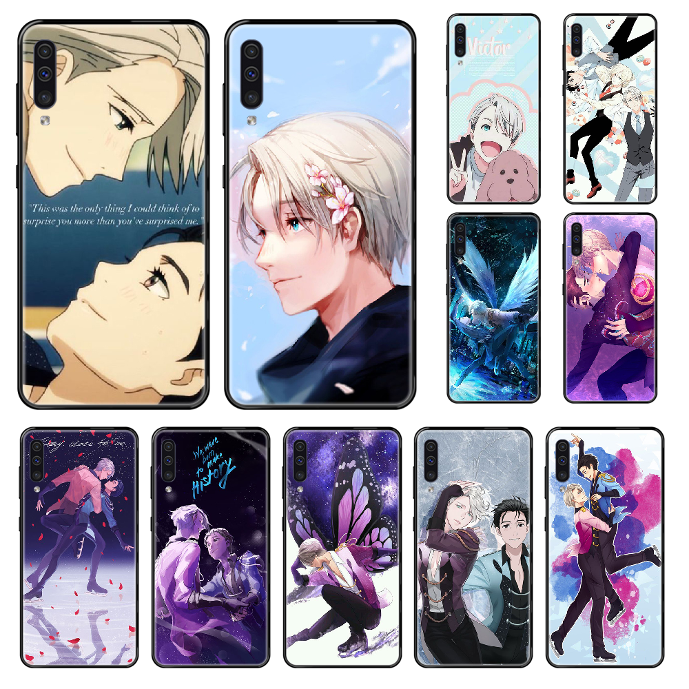 Anime Yuri On Ice Phone Case For Samsung Galaxy A 3 5 6 7 8 40 50 70 71 E S Plus 16 17 18 Black Art Etui Pretty Coque Phone Case Covers Aliexpress