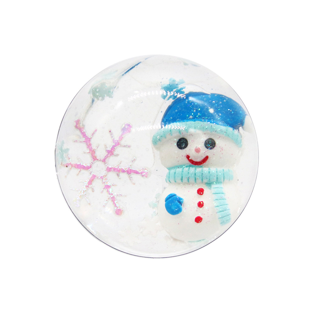 muñeco de nieve plastilina