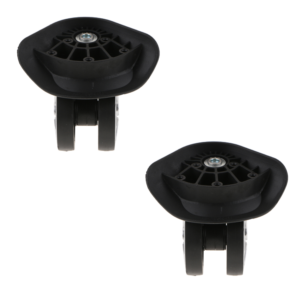 2 Sets Left & Right Luggage Suitcase Wheels Swivel Universal Wheel
