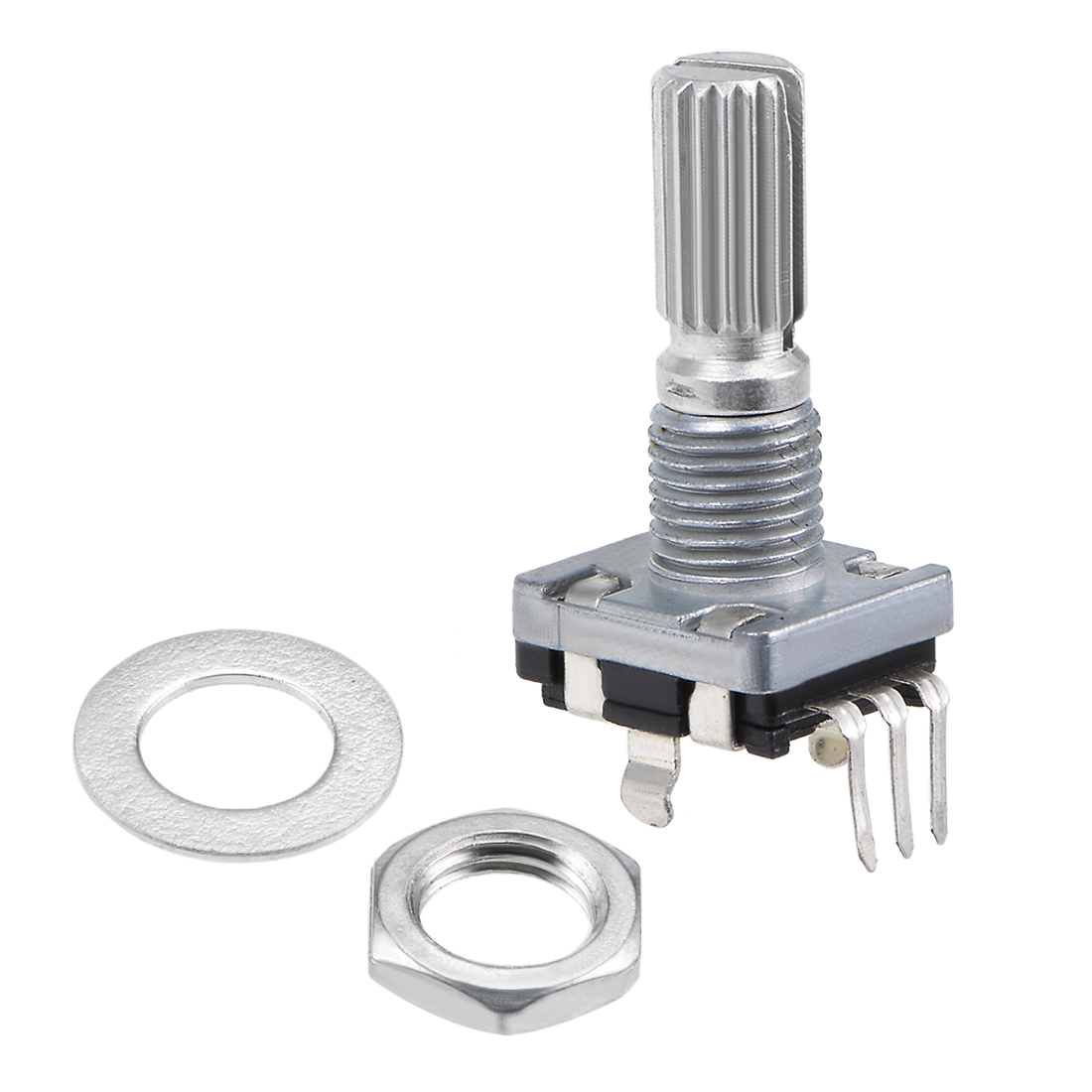 uxcell 360 Degree Rotary Encoder Code Switch Digital Potentiometers EC16 5 Pins 20 Digits 10Pcs