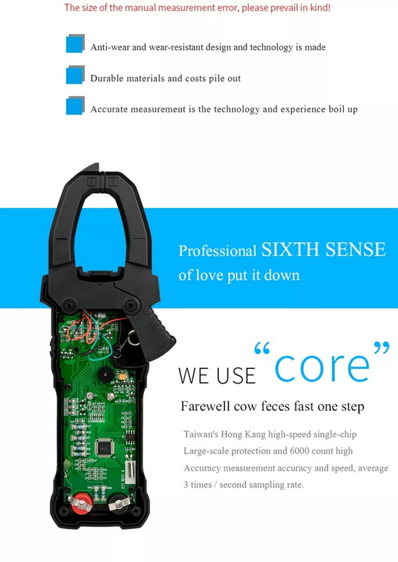 Mestek Cm80/81true Rms Digital Clamp Meter Ac Current Ac/dc