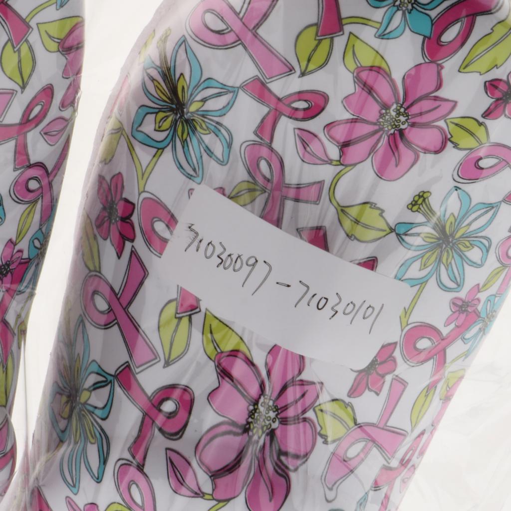 Womens Flower Pattern Slip Resistant Chef Clog Food Service Work Nursing Shoes