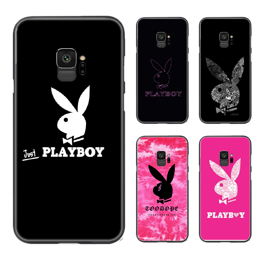 verticaal geweer zuurstof Motirunner Playboy Phone Case Cover For Samsung Galaxy A10 A20 A30 E A40  A50 A51 A70 A71 J 5 6 7 8 S black cover pretty funda|Phone Case & Covers| -  AliExpress