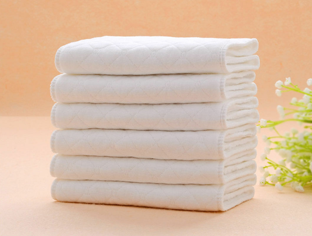 New Come Reusable Baby Cotton Modern Cloth Diaper Nappy Liners insert 3 Layers 