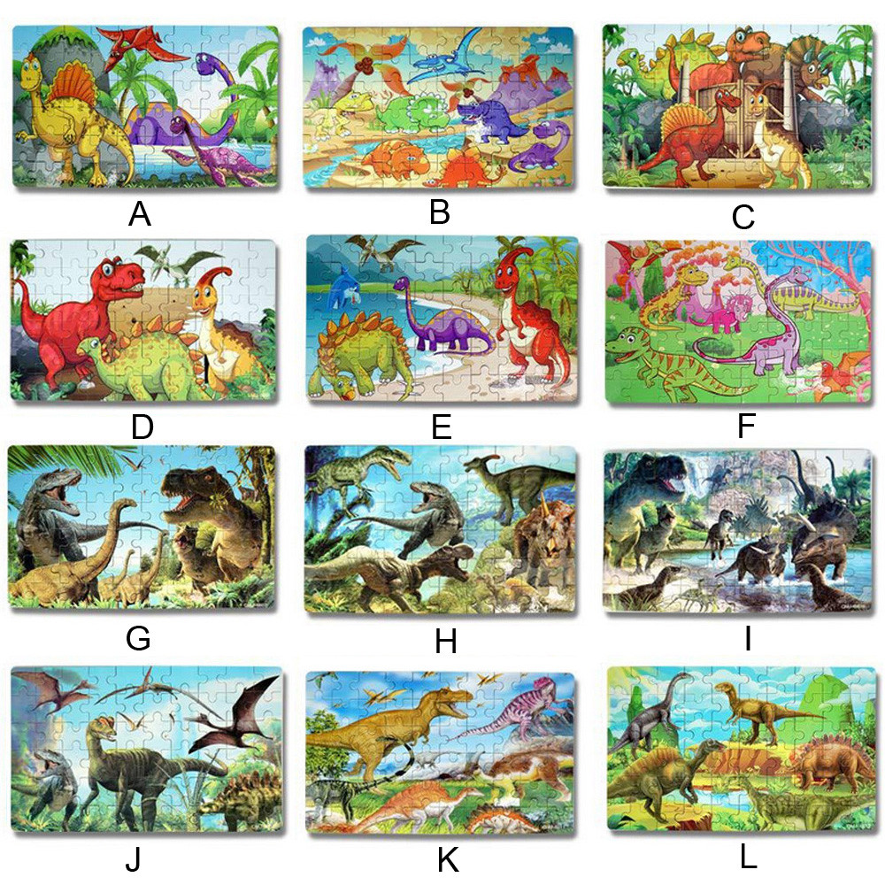 puzzle dinosaurios 3 años