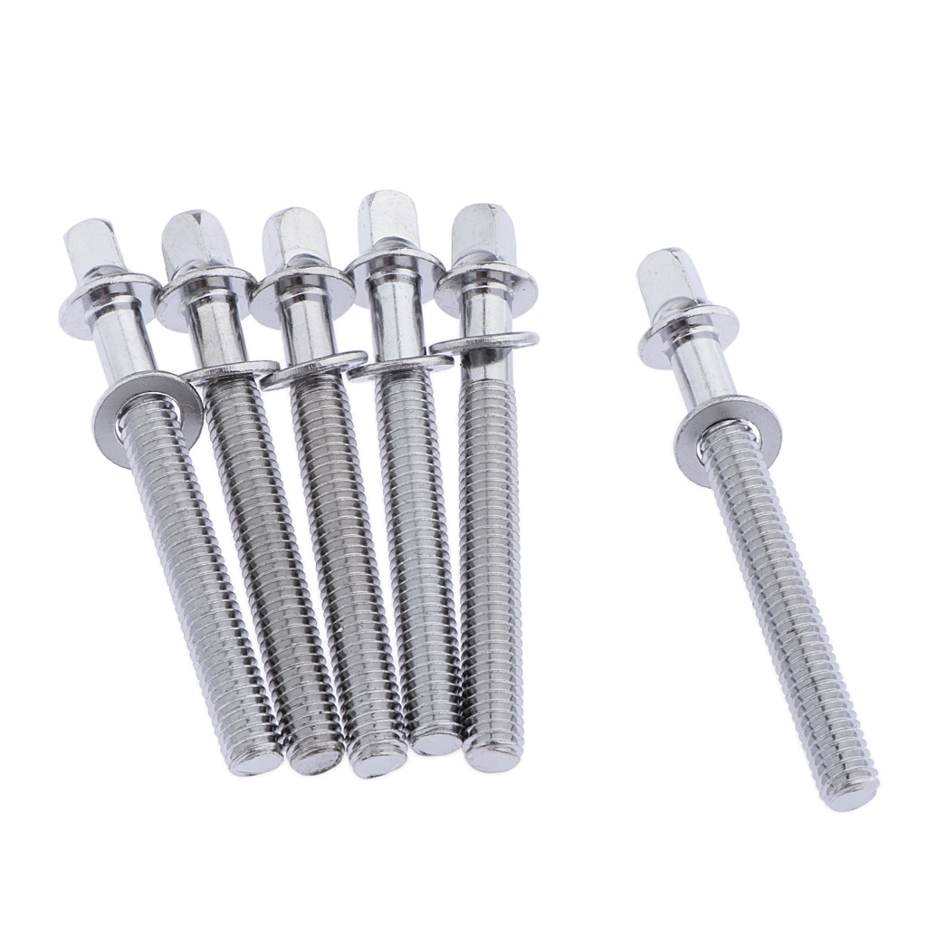 Goedrum 8pcs 195mm Drum Tension Rods with Washers 
