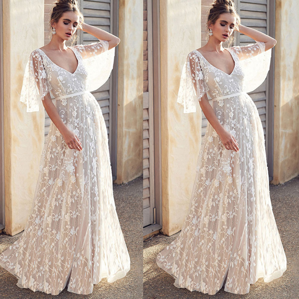 cheap lace maxi dress