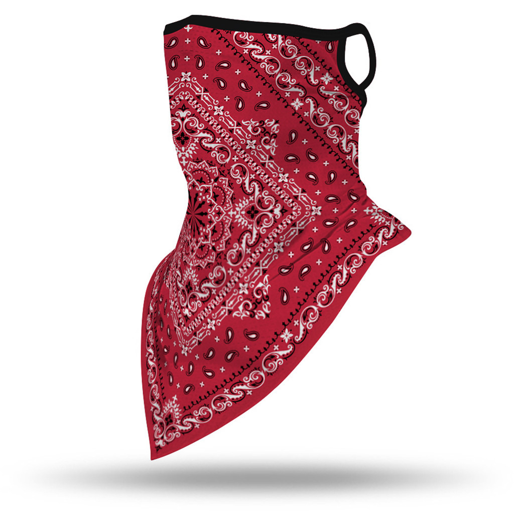 Geyoga 4 Pi/èces Bandanas Cache-Cou /Écharpe du Visage de Protection Foulard Couvre-Cou Magique pour la P/êche Randonn/ée en Cours dEx/écution