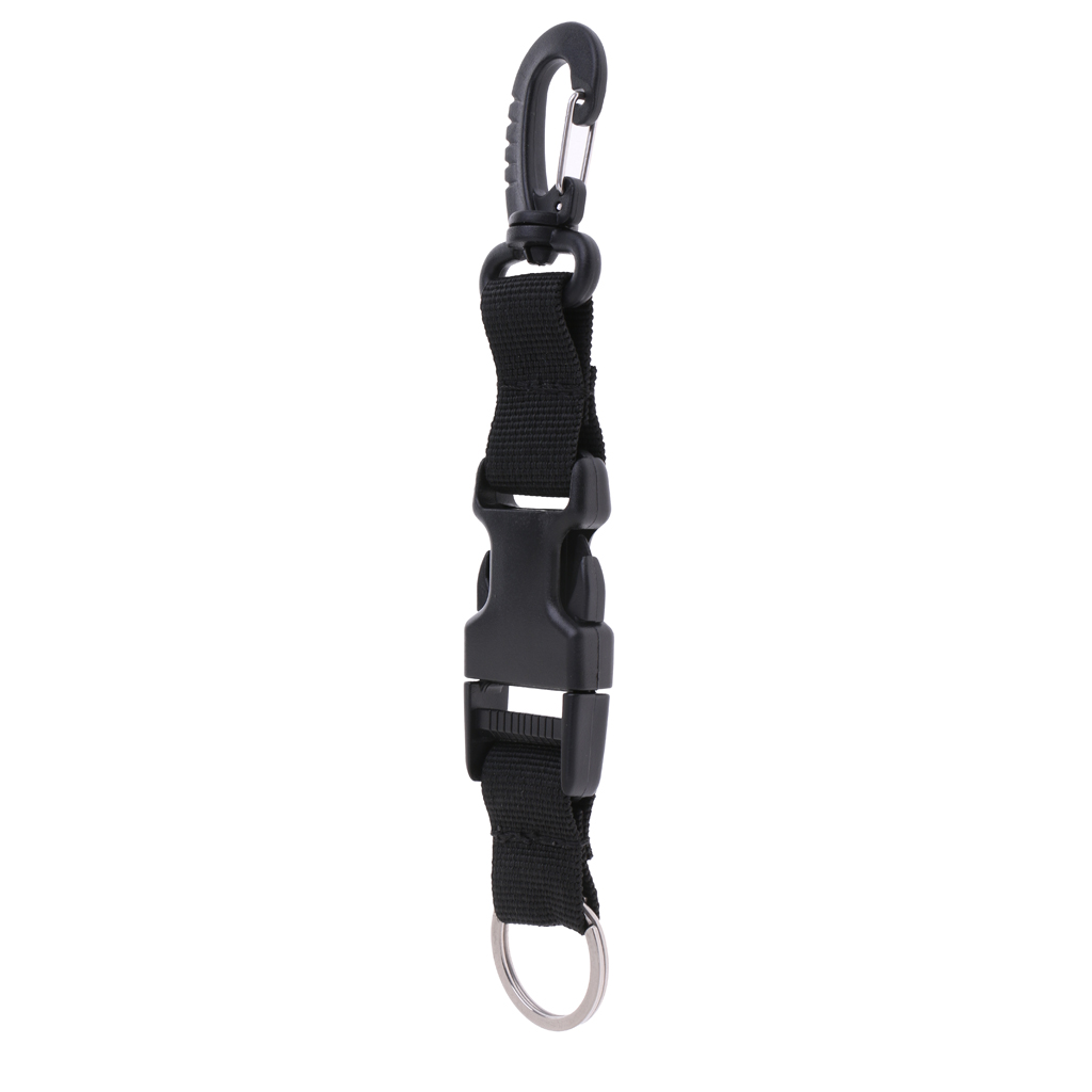 Details about   Scuba Diving Lanyard with Dual Clips & Quick Release Buckle 
