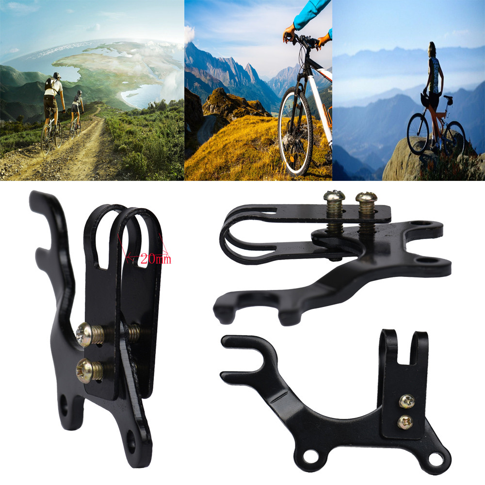 Adjustable bicycle bike disc brake bracket frame adaptor cycling mountingIH/>