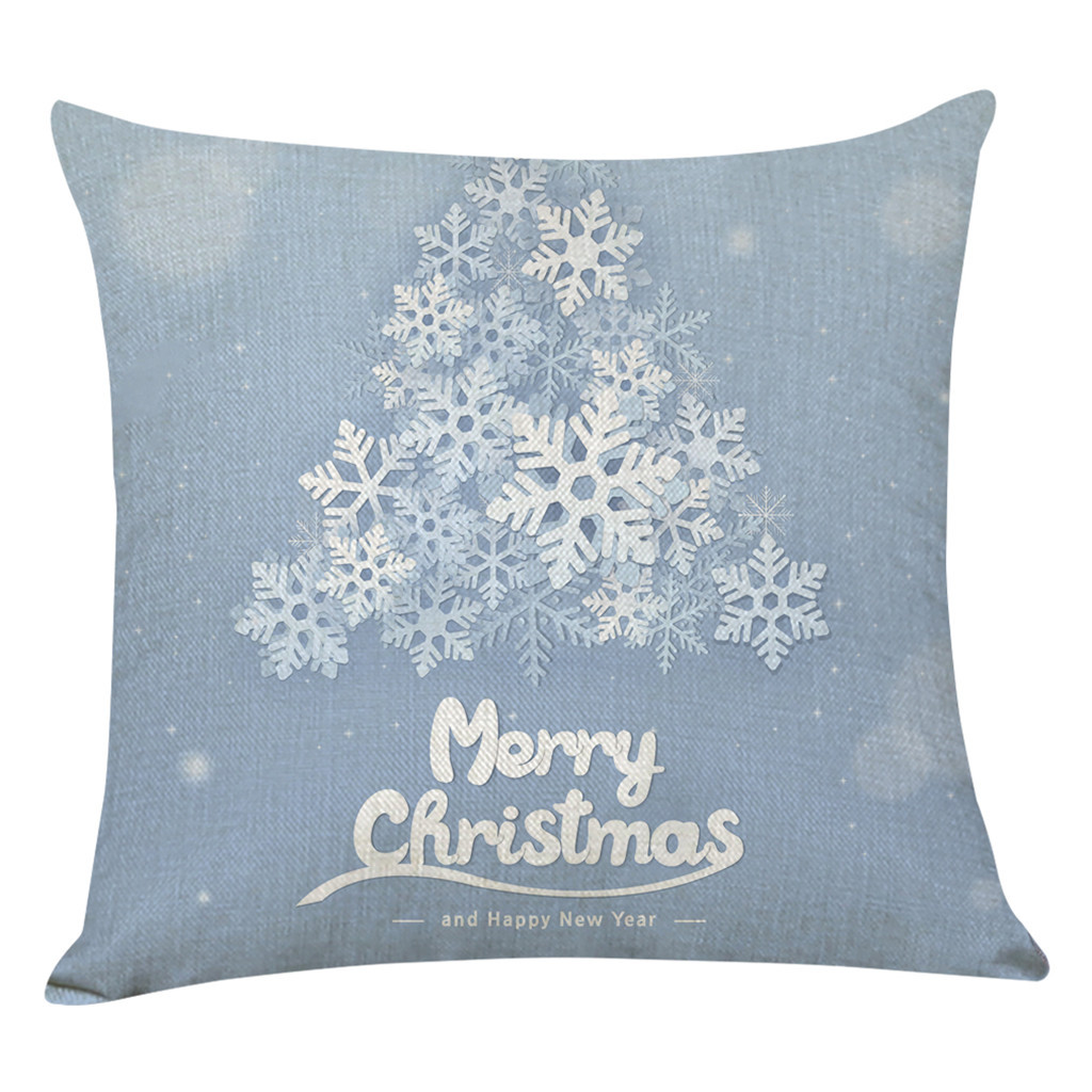 christmas cushion cover 45*45 red merry christmas