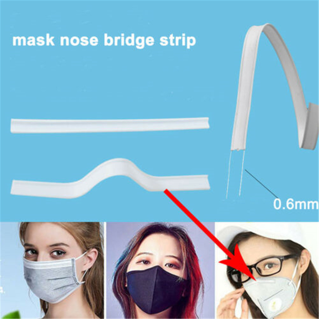 100-1000PCS Nose Bridge Strip for DIY Ma-sk Nose Bridge Fix Protection Craft USA