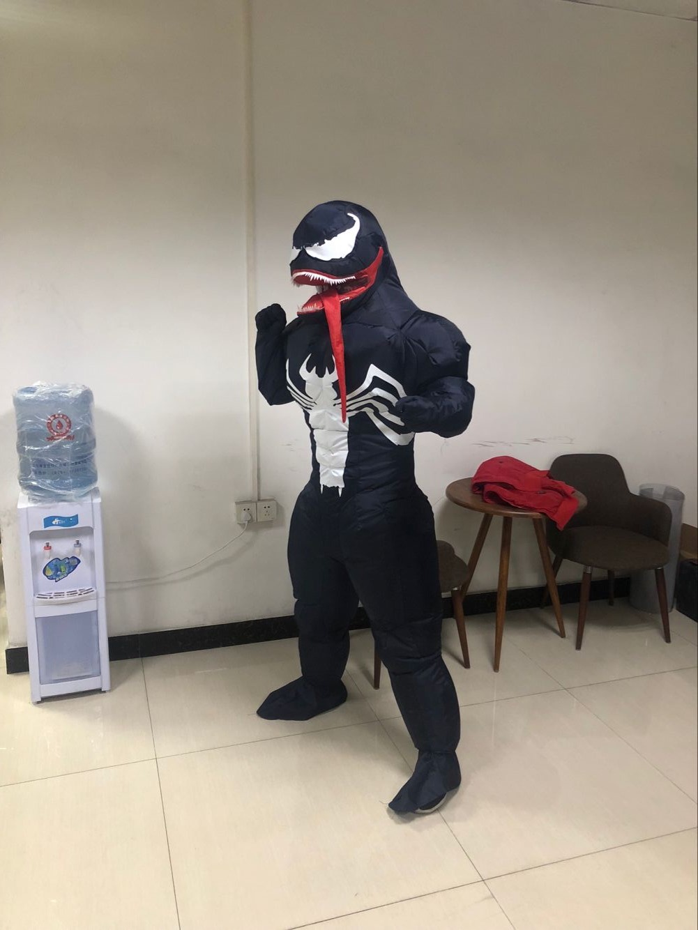 Adult Venom Cosplay Inflatable Costume Halloween Costumes for Women Men