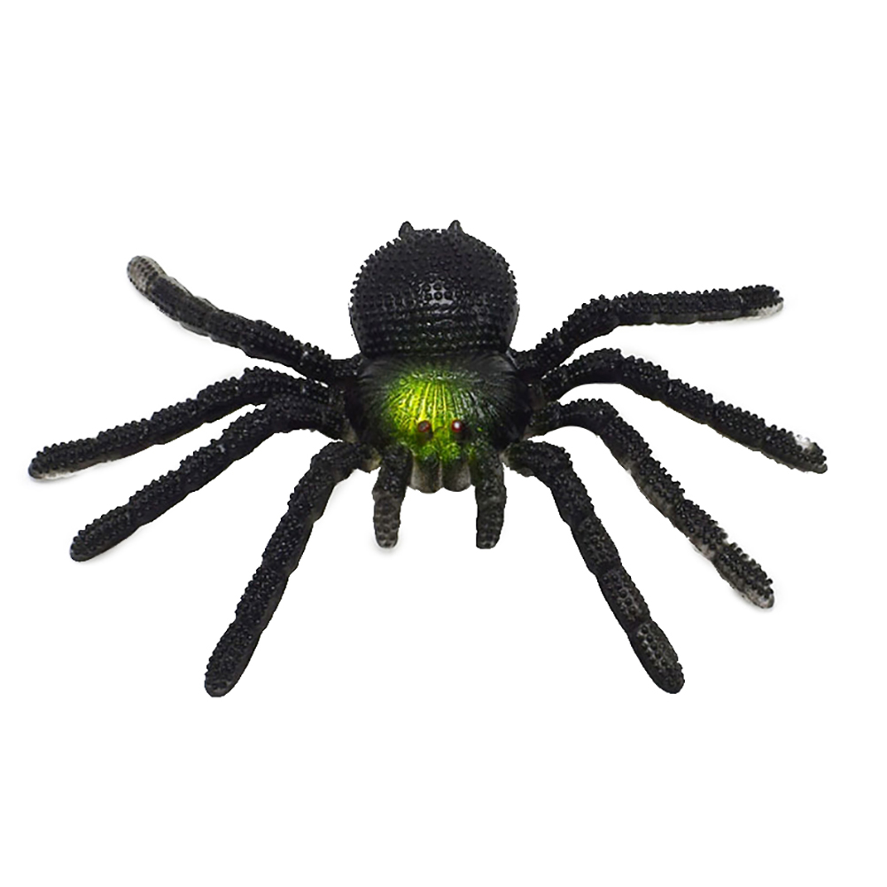 Realistic Spider Tarantula Fake//Prank//Halloween Black~Extra Lrg Sz 4.50 x 7.5