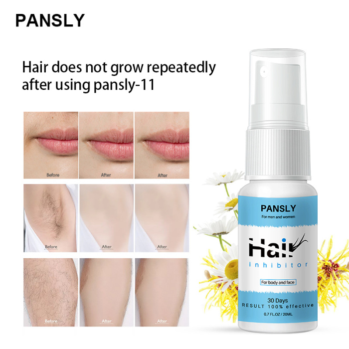 spray hair growth inhibitor body face armpit painless remover