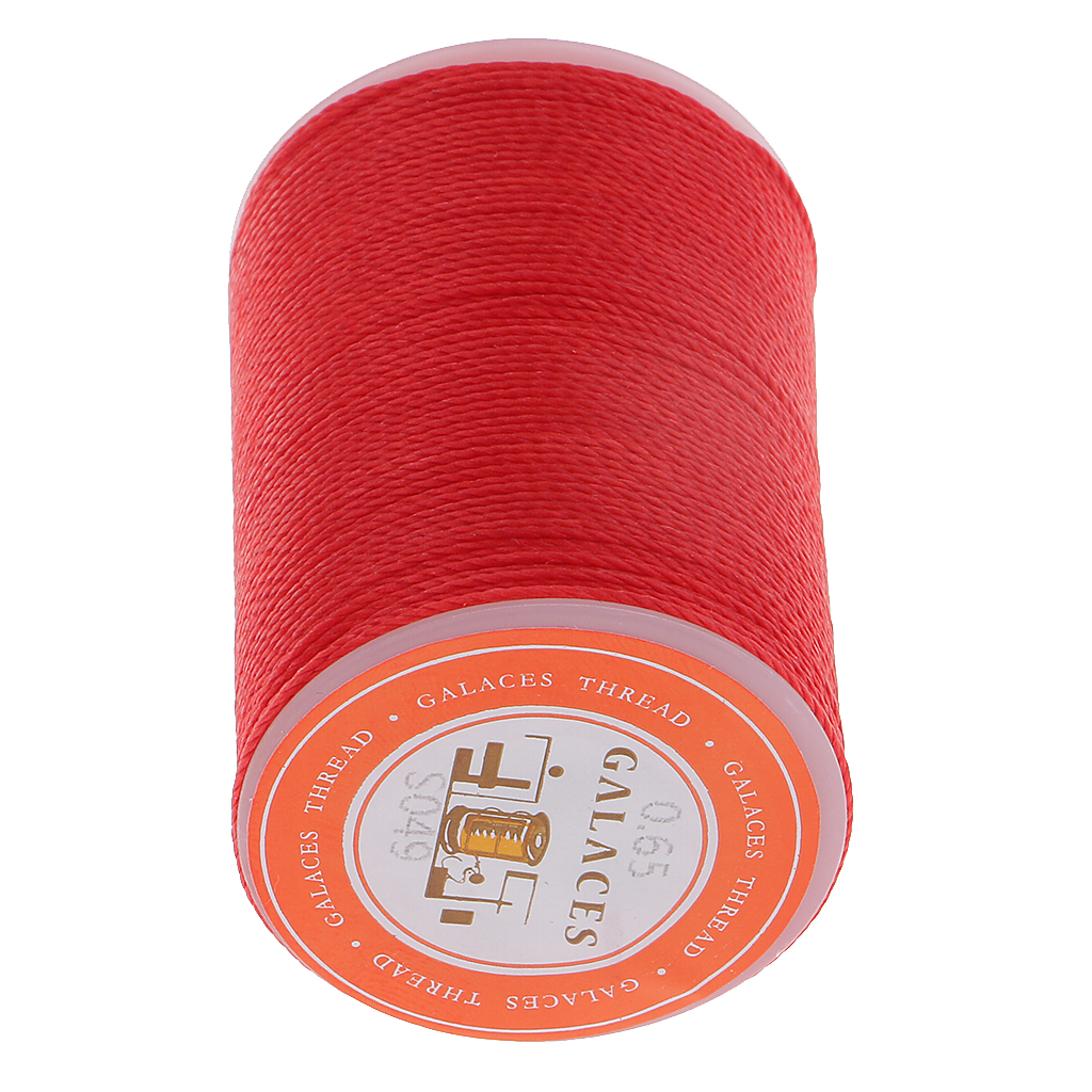 Description Picture 5 of itemStrong Polyester Leather Sewing Waxed Thread For Repair Shoes Clothes 0.65mm