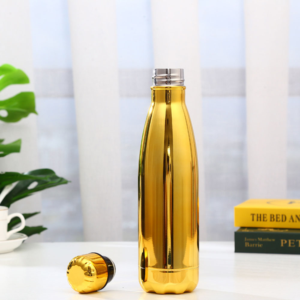 vacuumbottle,bluebottlelogo 1pc 500ml water bottle vacuum insulated thermal metal sports