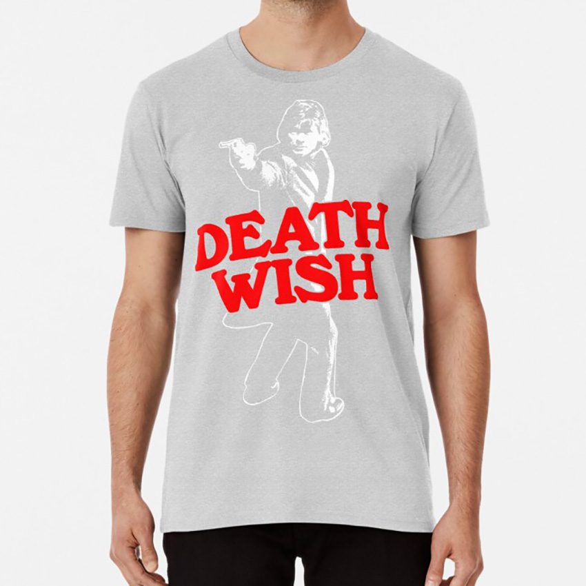 Deseo Muerte Charles Bronson Película Camiseta de estilo vintage y retro hipster unisex 70s 1729
