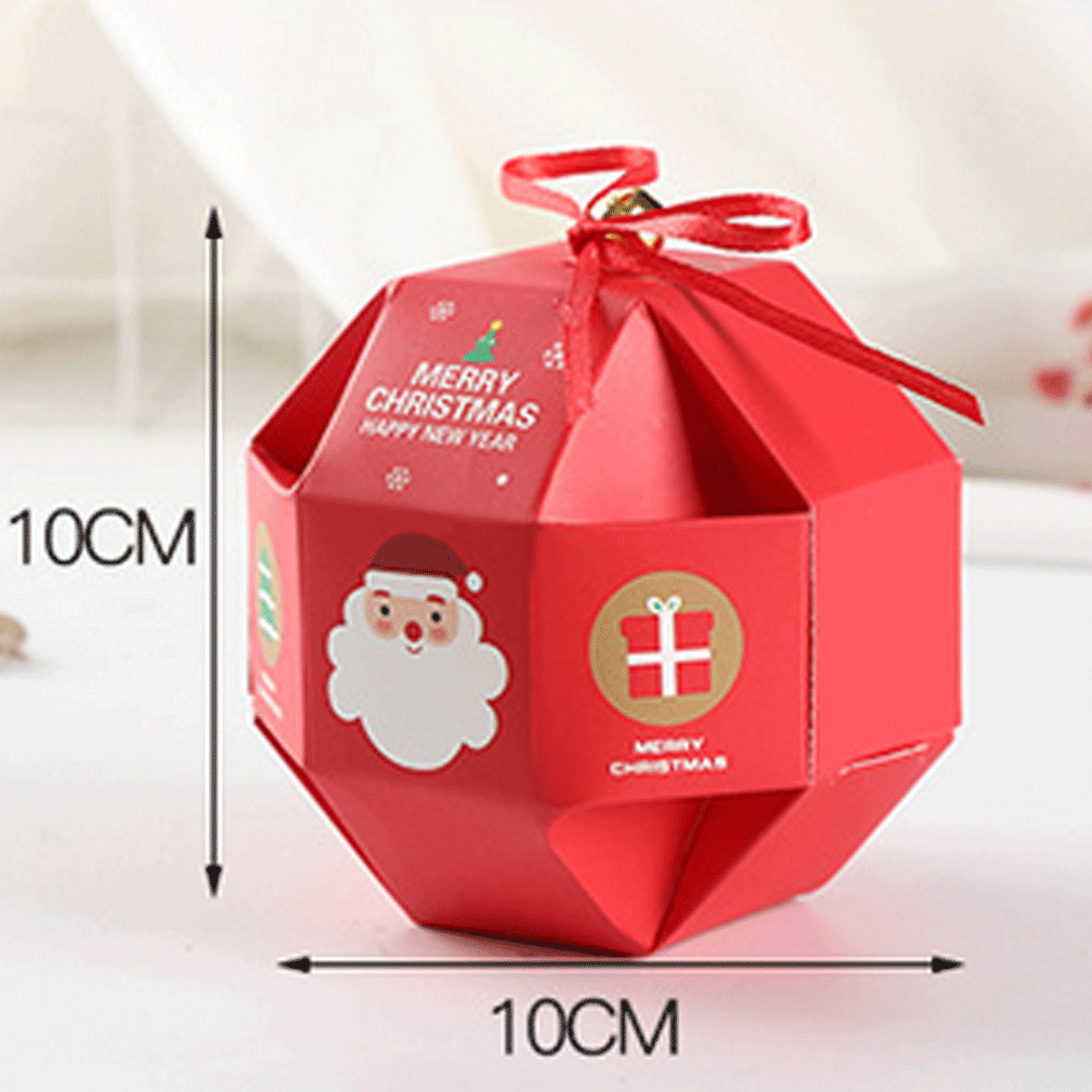 creative merry christmas candy box paper bag christmas tree diy