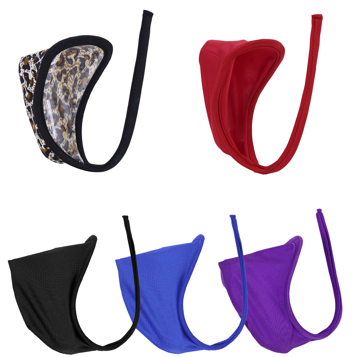 Description Picture 2 of itemLace Mesh C-String Sexy Underwear For Men See Through Invisible G-Strings Panty Lingerie Bulge Pouch Thong Breathable Briefs